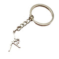 Metal Gymnast Keychain For Bag Charm Gift view 5