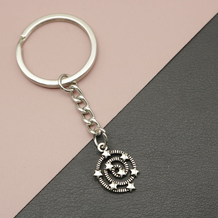 Metal Cute Minimalist Star Keychain Bag Charm Gift