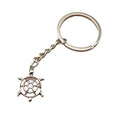 Zinc Alloy Hollow Sea Turtle Keychain Bag Charm Gift view 5