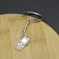 Zinc Alloy Simple Mobile Phone Keychain Bag Charm Gift view 3