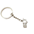 Zinc Alloy Simple Mobile Phone Keychain Bag Charm Gift view 5