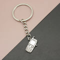 Zinc Alloy Simple Mobile Phone Keychain Bag Charm Gift view 1