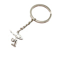 Zinc Alloy Gymnast Athlete Keychain Sport Gift Key Ring view 5