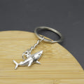 Metal Shark Keychain Bag Charm – Silver view 3