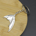 Metal Dragon Wing Keychain Fantasy Bag Charm Gift view 3