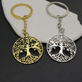 Zinc Alloy Tree Of Life Keychain For Key Ring Gift view 3