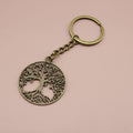 Zinc Alloy Tree Of Life Keychain For Key Ring Gift view 6
