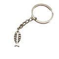 Zinc Alloy Fish Bone Keychain For Bag Charm Gift view 5