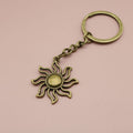 Metal Minimal Sun Keychain Bag Charm Gift For Daily Use view 6