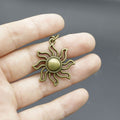 Metal Minimal Sun Keychain Bag Charm Gift For Daily Use view 3