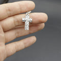 Zinc Alloy Minimal Cross Keychain Bag Charm Fashion Accessory view 4