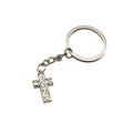 Zinc Alloy Minimal Cross Keychain Bag Charm Fashion Accessory view 5