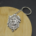 Metal Indian Chief Keychain Bag Charm view 3