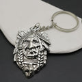 Metal Indian Chief Keychain Bag Charm view 4