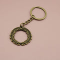 Zinc Alloy Olive Branch Keychain For Bag Charm Gift view 6