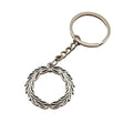 Zinc Alloy Olive Branch Keychain For Bag Charm Gift view 5
