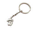 Metal Double-Sided Cowboy Horse Head Keychain Bag Charm view 5