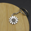 Metal Sunflower Keychain Bag Charm view 4
