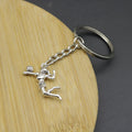 Metal Volleyball Player Keychain Bag Charm view 4
