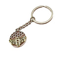 Zinc Alloy Bee Honeycomb Keychain Bag Charm Gift view 5