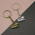 Zinc Alloy Bus Keychain Key Ring Bag Charm Gift view 1