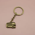 Zinc Alloy Bus Keychain Key Ring Bag Charm Gift view 6
