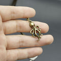 Zinc Alloy Octopus Shape Keychain Bag Charm Gift view 3