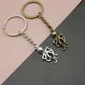 Zinc Alloy Octopus Shape Keychain Bag Charm Gift view 1