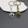 Zinc Alloy Octopus Shape Keychain Bag Charm Gift view 4