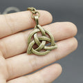 Metal Celtic Amulet Keychain Bag Charm view 4