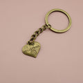 Metal Volleyball Heart Keychain Gift view 6