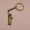 Metal Statue Of Liberty Keychain Travel Bag Charm view 6