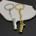Metal Statue Of Liberty Keychain Travel Bag Charm view 3