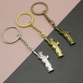 Metal Statue Of Liberty Keychain Travel Bag Charm view 1