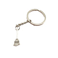 Metal Broom Keychain Key Ring Gift view 5