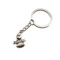 Metal I Love Football Keychain Gift Bag Charm view 5