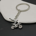 Metal Racing Motorcycle Keychain Car Key Ring Gift view 4