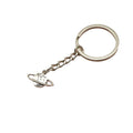 Metal Saturn Planet Keychain Solar System Bag Charm Gift view 5