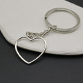 Metal Hollow Heart Keychain Cute Bag Charm Gift view 4