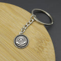 Zinc Alloy Handshake Eye Pendant Keychain Bag Charm Gift view 4