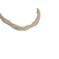 French Minimalist Multi Layer Faux Pearl Beaded Collarbone Necklace For Office And Evening Dress view 5