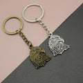 Zinc Alloy Simple Eagle Keychain Key Ring Gift view 1