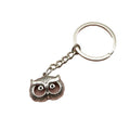 Zinc Alloy Minimalist Owl Keychain Bag Charm Gift Key Ring view 5