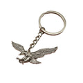 Metal Simple Eagle Keychain Bag Charm Key Ring – Antique Copper view 5