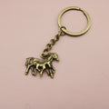 Zinc Alloy Father Son Horse Keychain Key Ring Gift view 6