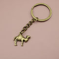 Zinc Alloy Simple Camel Keychain For Bag Charm Gift view 6