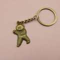 Metal Kung Fu Bear Keychain Cute Bag Charm Gift view 6