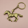 Metal Simple Horse Keychain Bag Charm Gift view 6