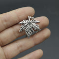 Metal Maple Leaf Keychain Bag Charm view 3
