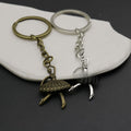 Alloy Ballerina Girl Keychain Bag Charm view 4